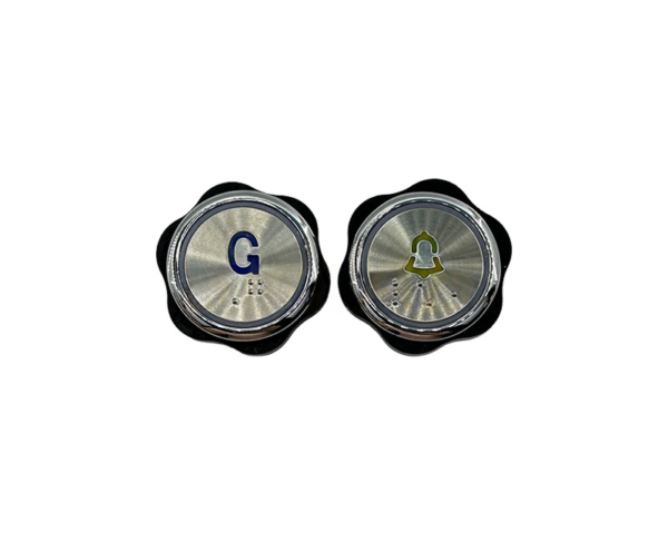Universal Elevator Button (32/33mm) - Multi-Color LED