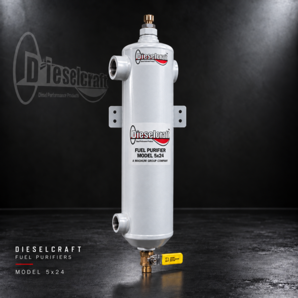 Dieselcraft 5x24 Fuel Purifier – Mid-Length