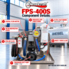 Dieselcraft FPS-400S stationary fuel polishing system - detail view