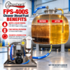 Dieselcraft FPS-400S stationary fuel polishing system - benefits
