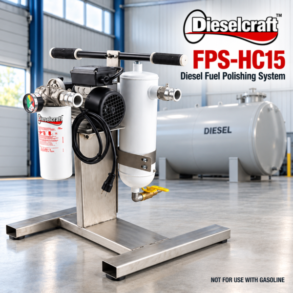 Dieselcraft FPS-HC15 compact diesel fuel polishing system - main view