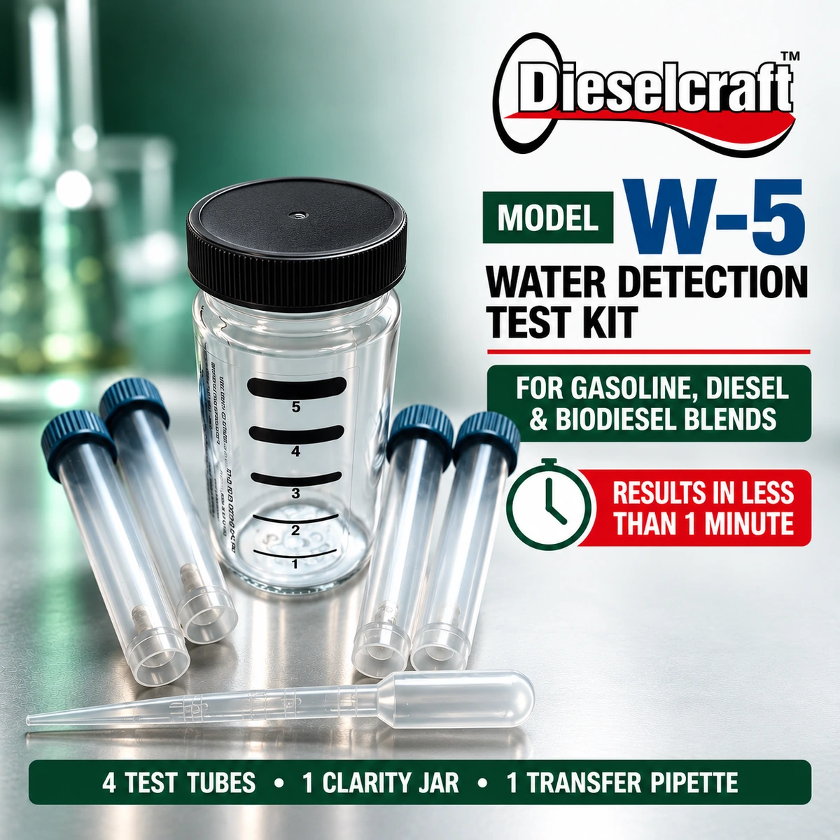 Dieselcraft W-5 fuel test kit